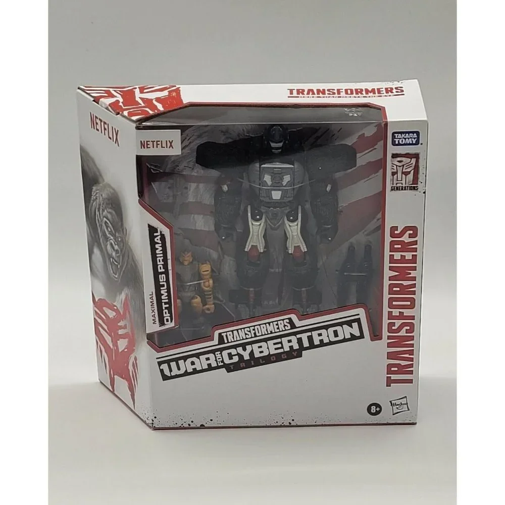 Hasbro Netflix Transformers War for Cybertron  Trilogy Maximal Optimus Primal - Picture 2 of 9